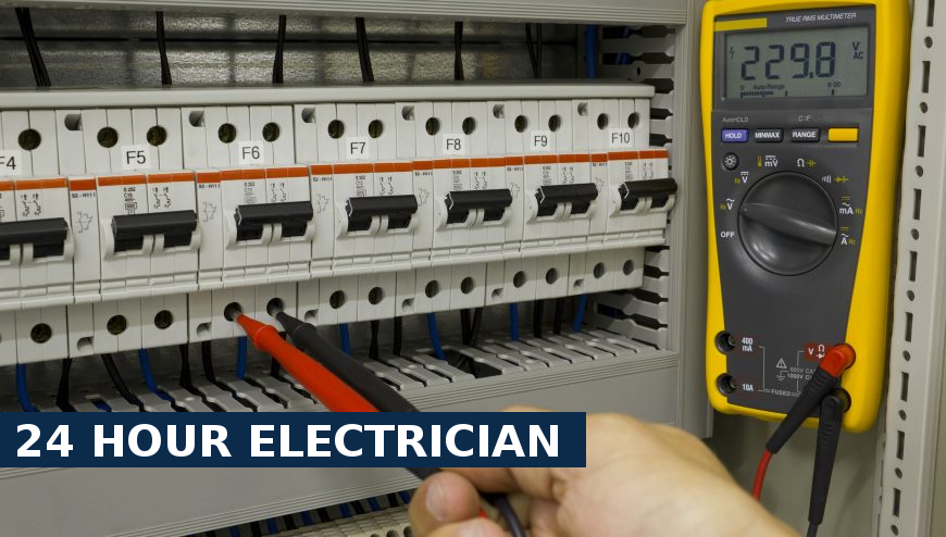 24 Hour electrician Feltham